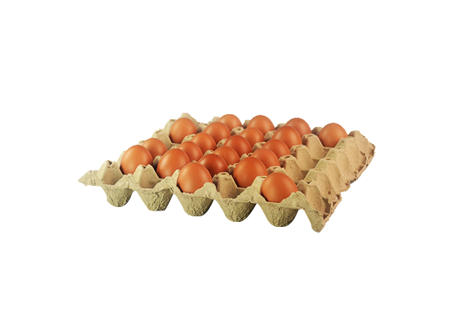 30 egg Stackable Pulp Fiber Egg Flats