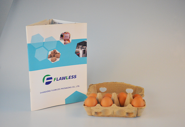 8 cells egg carton-Natural