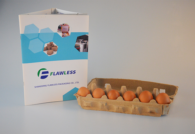 Square 12 cells egg carton- Natural