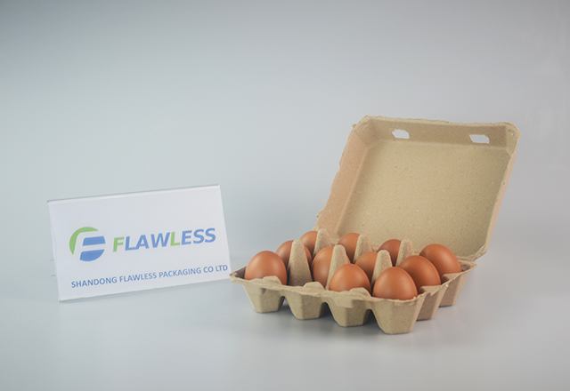 12（3*4）cells egg cartons- Natural